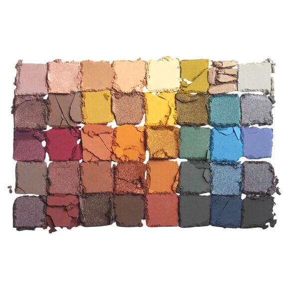 NYX Professional Makeup Swear By It Shadow Palette - 0.03 oz / 1 g x 40 - Picture 2 of 3